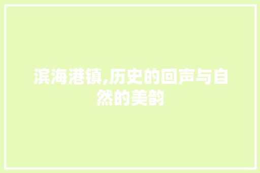 滨海港镇,历史的回声与自然的美韵  第1张