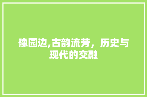 豫园边,古韵流芳，历史与现代的交融