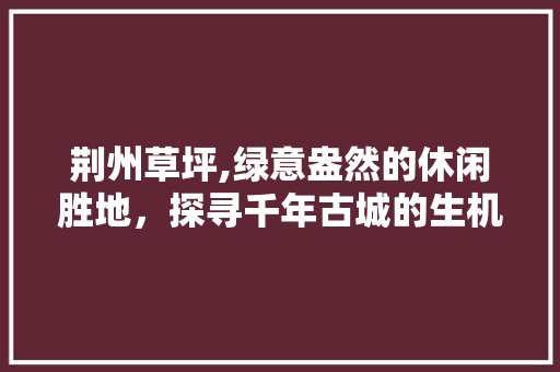 荆州草坪,绿意盎然的休闲胜地，探寻千年古城的生机与活力