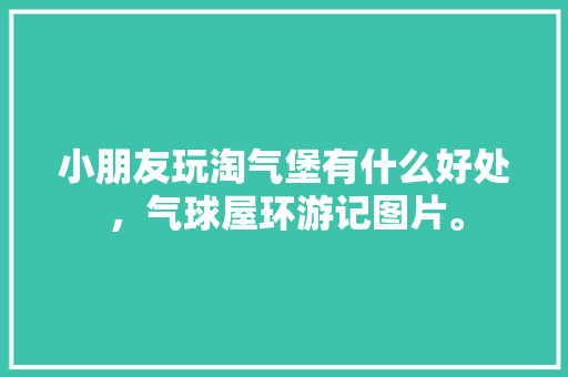 小朋友玩淘气堡有什么好处，气球屋环游记图片。