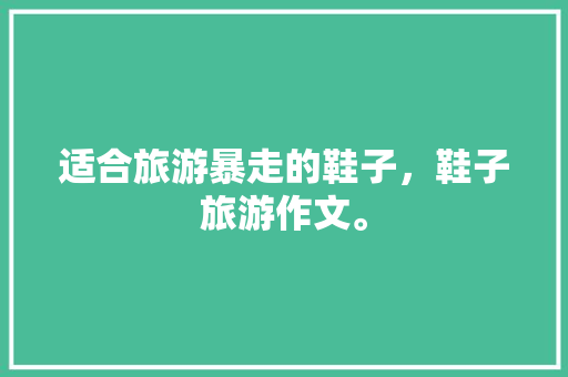 适合旅游暴走的鞋子，鞋子旅游作文。