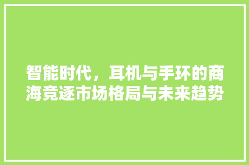 智能时代，耳机与手环的商海竞逐市场格局与未来趋势探析