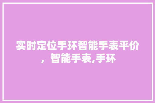 实时定位手环智能手表平价，智能手表,手环