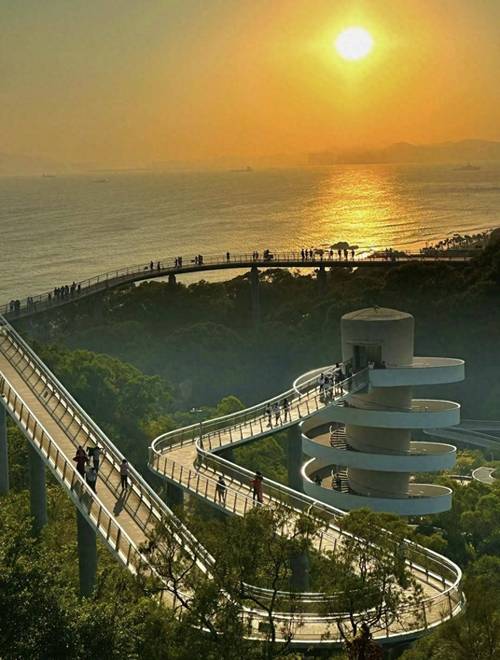 厦门云海步道,漫步云端，领略山海之韵  第2张