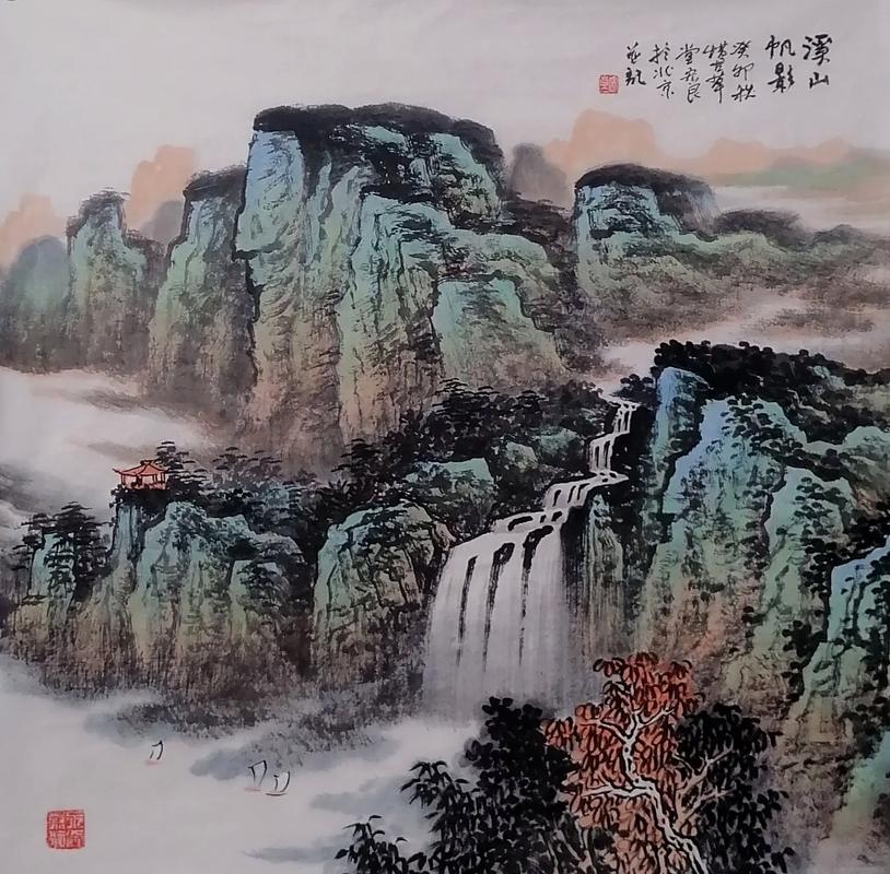 乐昌秀水山下一幅绝美的山水画卷  第2张
