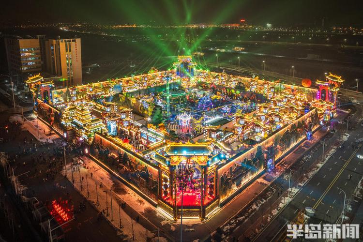 夜色璀璨，光影交融_隆江夜景游览指南