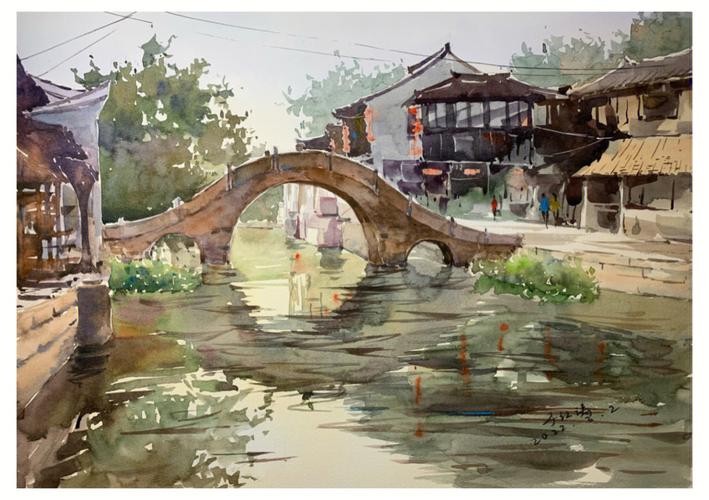 小榄水彩,绘梦江南,斑斓时光的画卷 第2张 小榄水彩,绘梦江南,斑斓时光的画卷 第2张