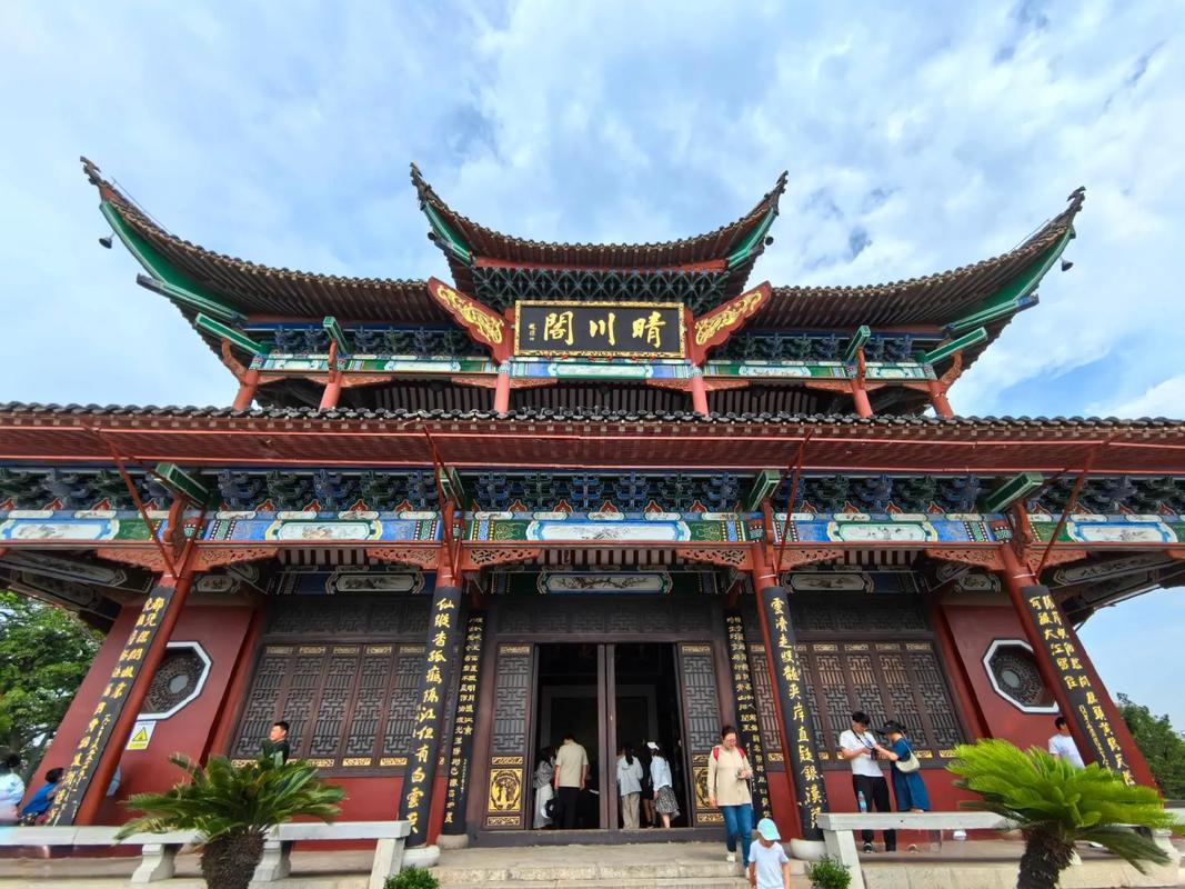 探寻武汉晴川阁,古韵古香，见证长江文明