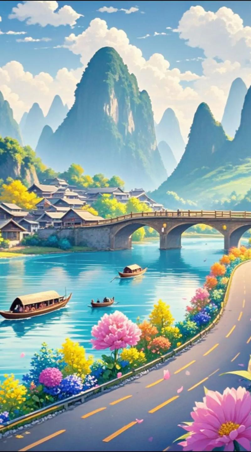 漫步桂林河畔，感受山水甲天下的魅力