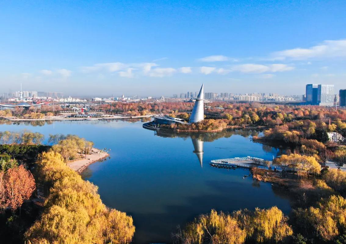 郑州森林景点,城市绿肺，生态画卷