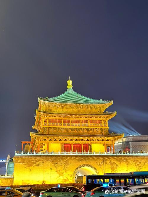 钟楼,千年古城的时光印记，摄影爱好者的天堂