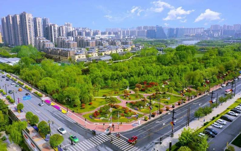 西安资水公园,城市绿洲中的自然画卷