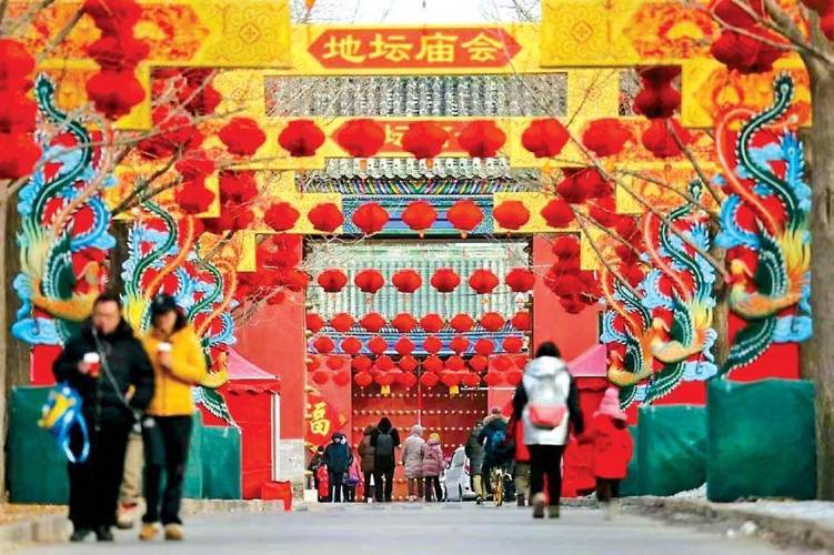 北京公园春节,古都年味浓，赏花游园乐无边