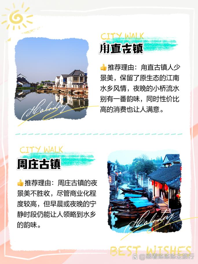 苏州16个古镇，苏州古镇旅游景点大全排名。